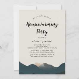 Invitación para una fiesta de inauguración en Rock