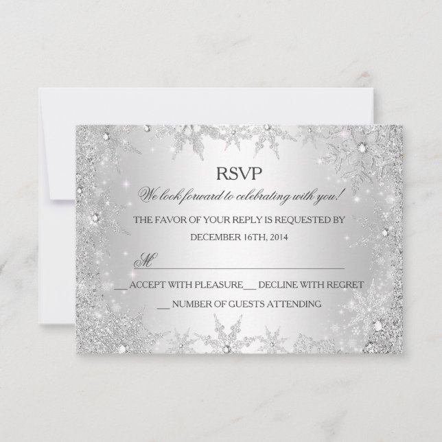 Invitación para una Navidad de Ensueño Invernal Pl (Anverso)