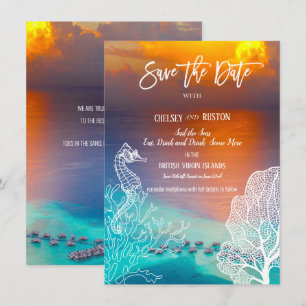 Invitación para vacaciones navegando por las Islas