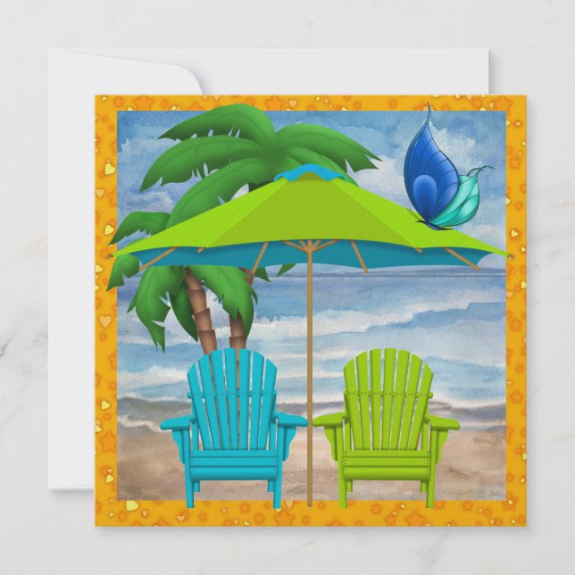 Invitación Paradise - SRF (Anverso)