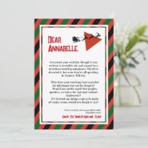 Paradoja de oropel Carta de DADA de Papá Noel