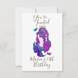 Invitación Paraíso de la Isla de la Sirena