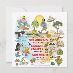Invitación Paraíso de la playa de SoCal