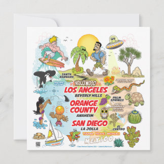Invitación Paraíso de la playa de SoCal