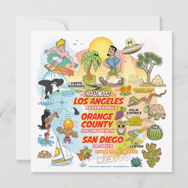 Invitación Paraíso de SoCal (Anverso)