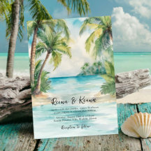 Paraíso Palmas Tropical Beach Wedding