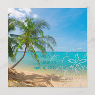 Invitación Paraíso PixDezines/Isla Tropical