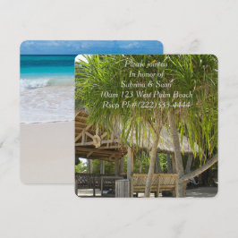Invitación Paraíso Tropical Playa Palm Destiny'S