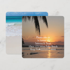 Invitación Paraíso Tropical Playa Palm Destiny'S