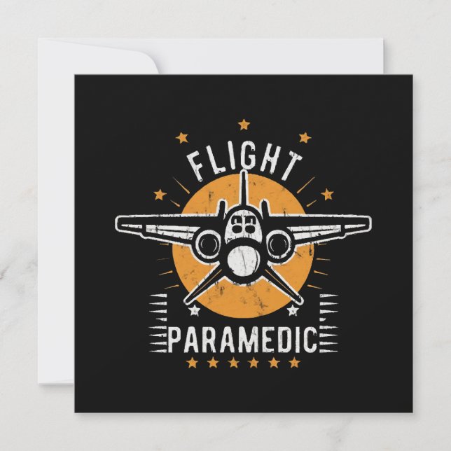 Invitación Paramédico de vuelo (Anverso)