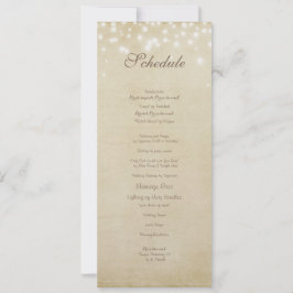 Invitación Parchment Sparkle