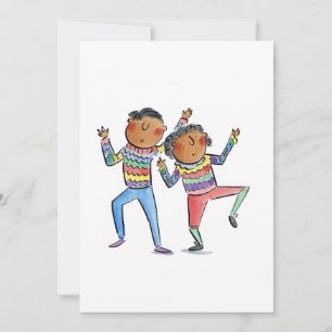 Invitación Pareja bailarina