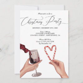 Invitación pareja casada navidades fiesta