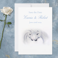 Pareja de amor de Unicornios blancos