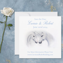 Pareja de amor de Unicornios blancos