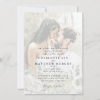 Pareja muda foto Boda de follaje moderno