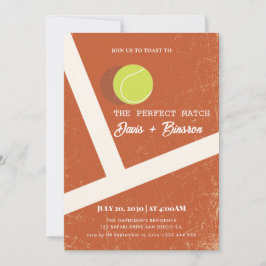 Invitación Pareja Perfecta | Tennis Country Club