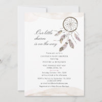 Parejas Baby Shower Boho Moda Dream Catcher