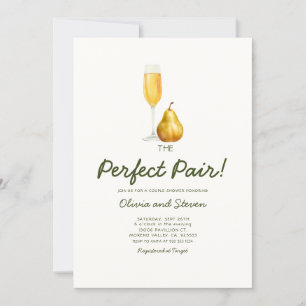 Invitación Parejas Ducha Perfecta Pareja