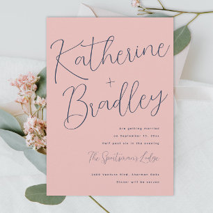 Invitación Parejas lúdicas modernas nombran colores personali