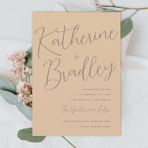 Invitación Parejas lúdicas modernas nombran colores personali