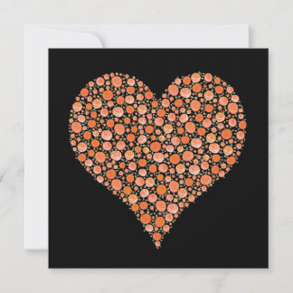 Invitación Pares del compromiso de corazones color de rosa