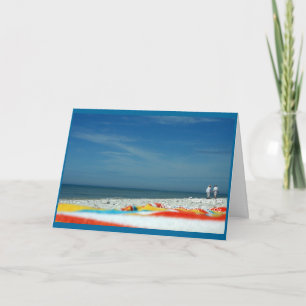 Invitación Pares en la playa de Sandy