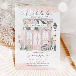 Invitación Paris Birthday Parisian Cafe Tea Fiesta Birthday<br><div class="desc">Paris Birthday Parisian Cafe Tea Fiesta Birthday Invitación Todos los diseños son © PIXELPERFECTIONPARTYLTD</div>