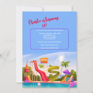 Invitación Parque Acuático