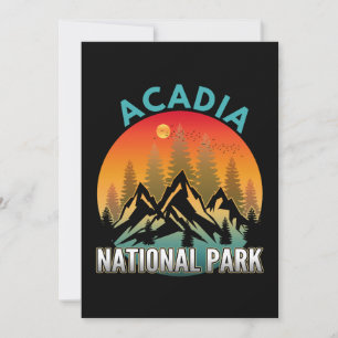 Invitación Parque Nacional Acadia