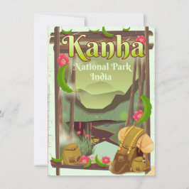 Invitación Parque Nacional Kanha India