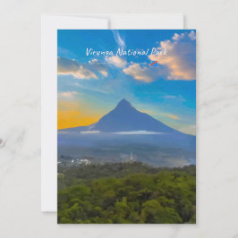 Invitación Parque Nacional Virunga, RD Congo - Volcán