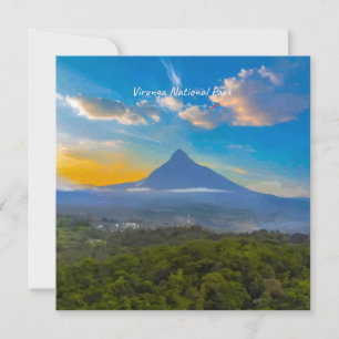 Invitación Parque Nacional Virunga, RD Congo - Volcán