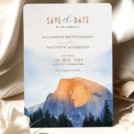 Invitación Parque nacional Yosemite