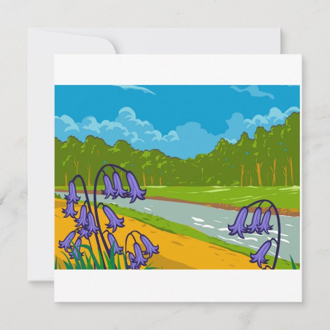 Invitación Parque regional Bull Run en Centreville Virginia W (Anverso)