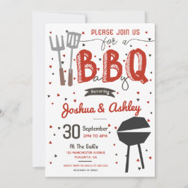 Invitación Parrillada Bebé BaByQ