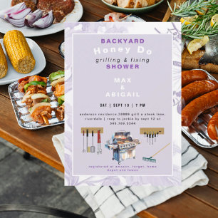 Invitación Parrillada y Preparativos para la Fiesta de Lavand