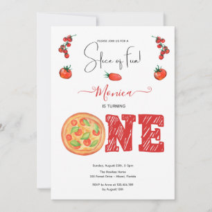 Invitación Parte de diversión, primer cumpleaños