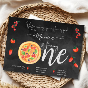 Invitación Parte de diversión, primer cumpleaños