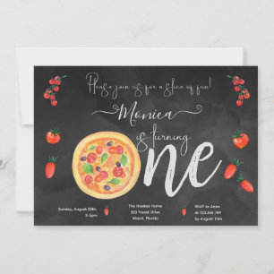 Invitación Parte de diversión, primer cumpleaños