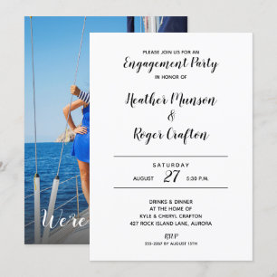Invitación PARTE DE PARTICIPACIÓN Personalizada   Añadir FOTO