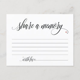 Invitación Parte rústica una condolencia de la memoria,