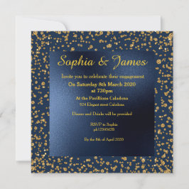 Invitación Participación de la Marina y la Corona de Oro Eleg