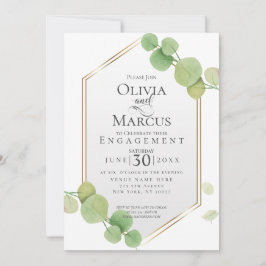 Invitación Participación | Eucalipto de la primavera moderna