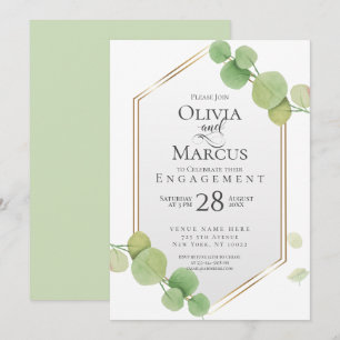 Invitación Participación   Eucalipto de la primavera moderna