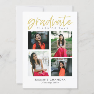 Invitación Particularmente Guay Editable Color Graduation Inv