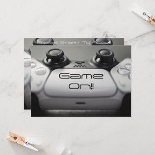 Invitación "¡¡Partida!!" Fiesta de PlayStation