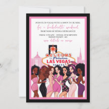 Partido Bachelorette de Las Vegas Rosa