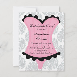 Invitación Partido Cute Bachelorette