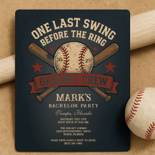 Invitación Partido de Bachiller en Béisbol